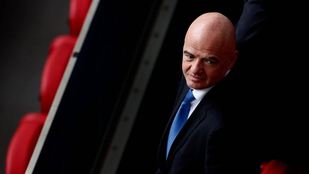 Il segretario generale FIFA Gianni Infantino