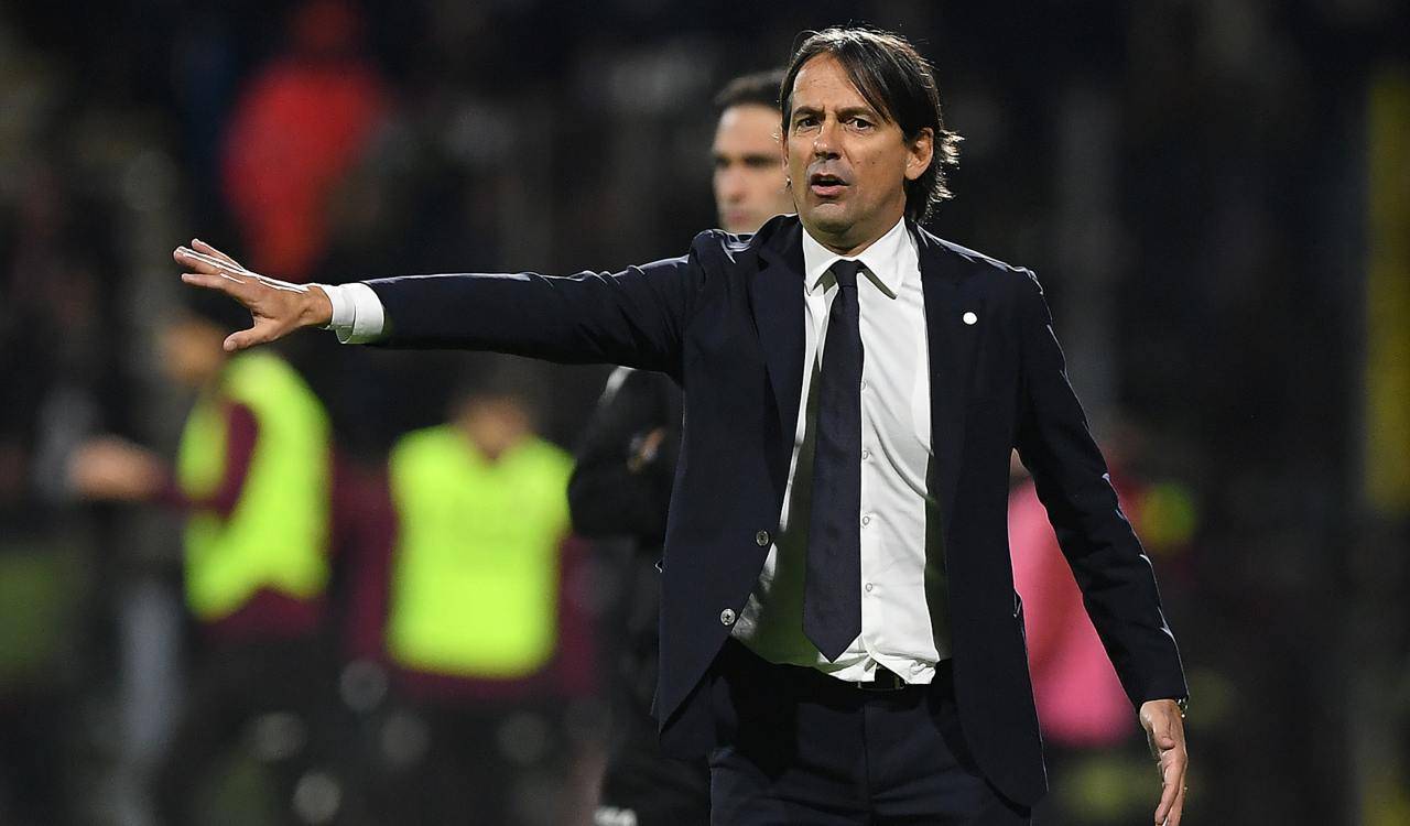 Inzaghi in panchina