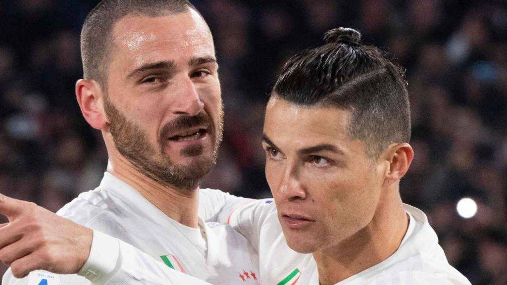 Leonardo Bonucci e Cristiano Ronaldo