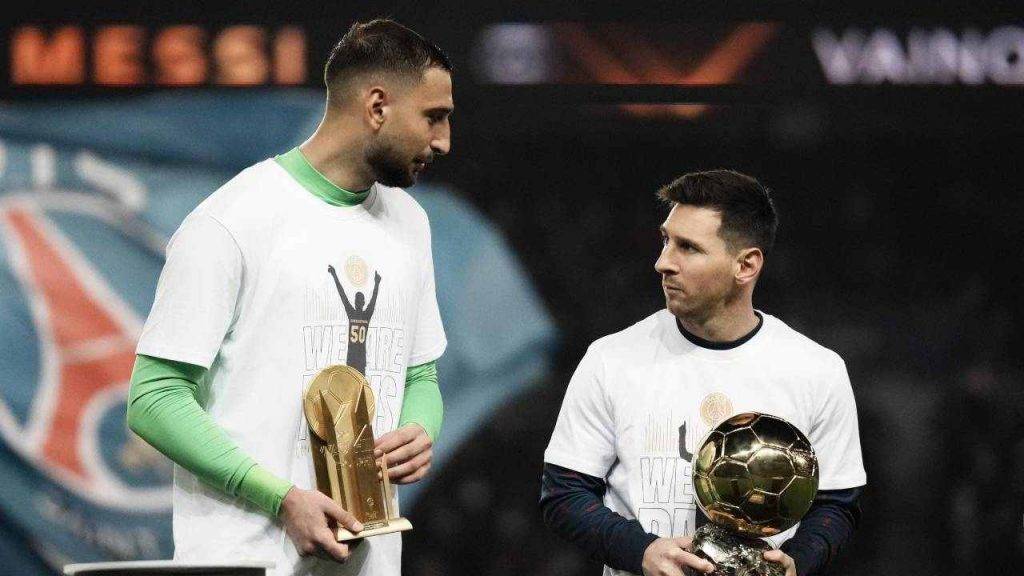 Messi e Donnarumma