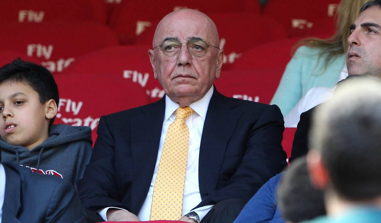 Galliani in tribuna