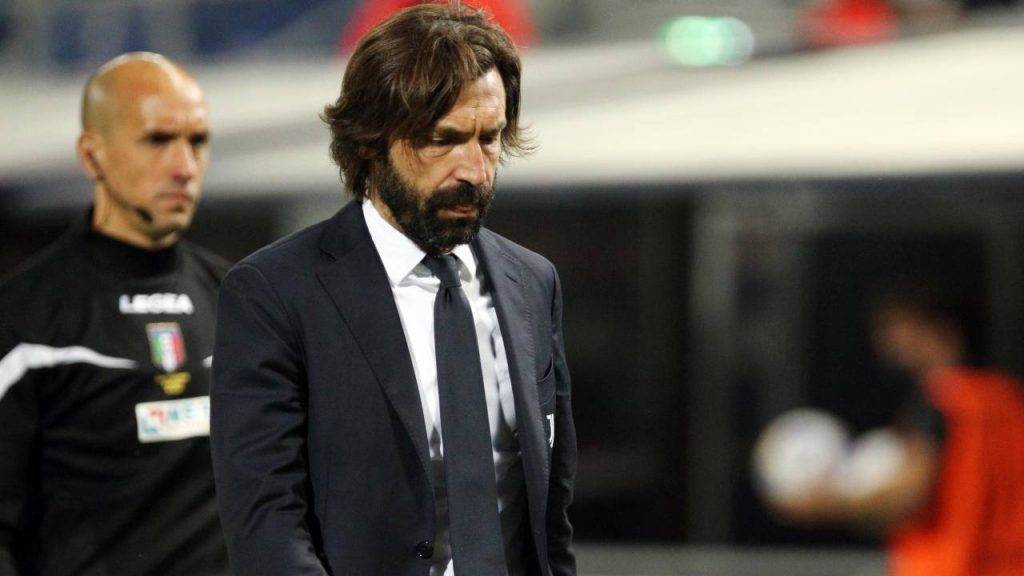 Pirlo, allenatore della Juventus nella stagione della serie