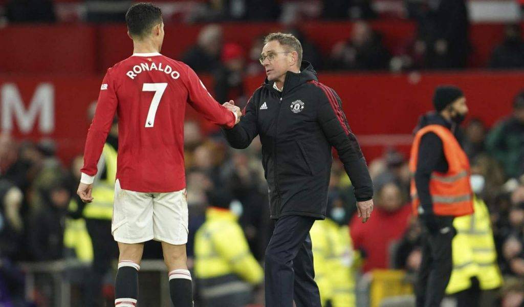 Ronaldo dà la mano a Rangnick