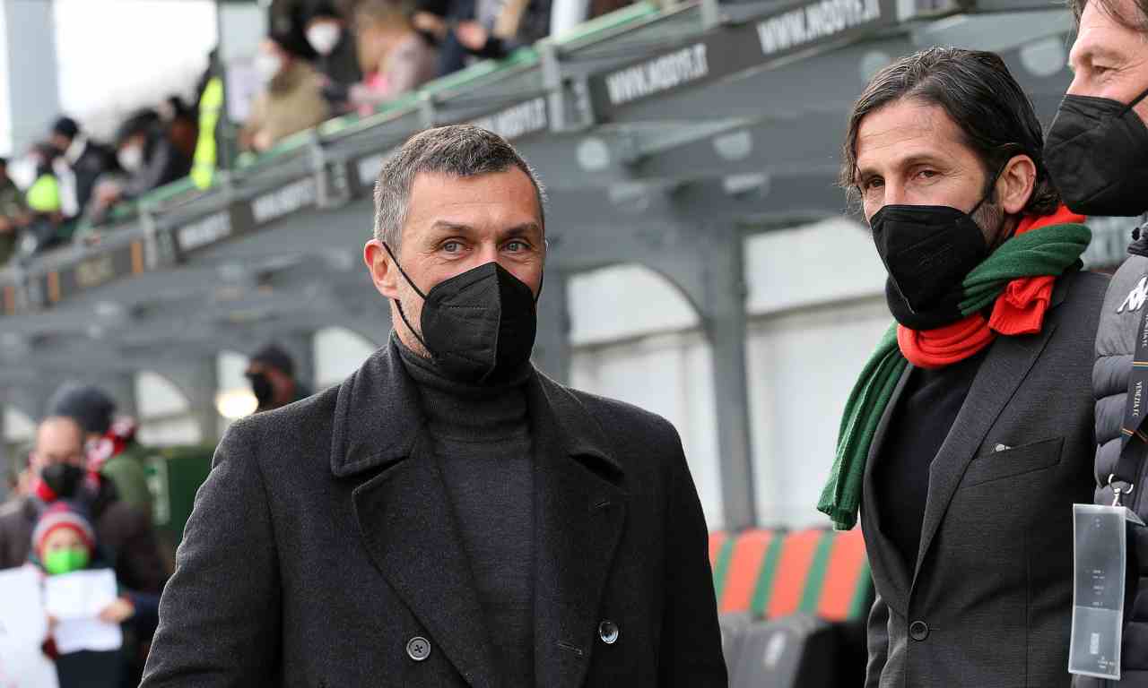 Maldini con mascherina