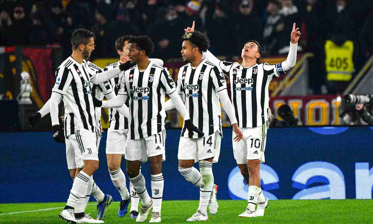 Esultanza Juventus