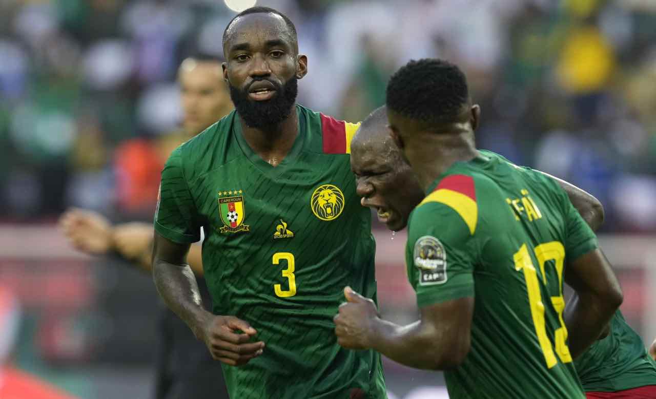 Esultanza del Camerun in Coppa d'Africa