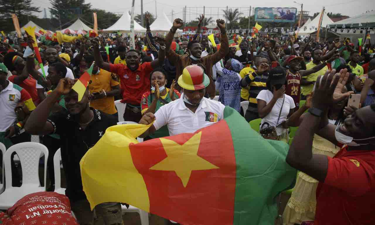 Tifosi del Camerun in Coppa d'Africa