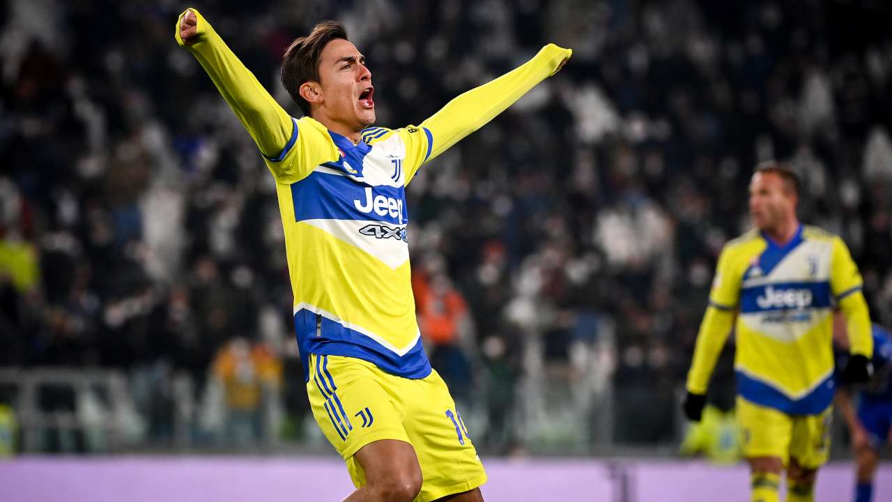 Paulo Dybala esulta