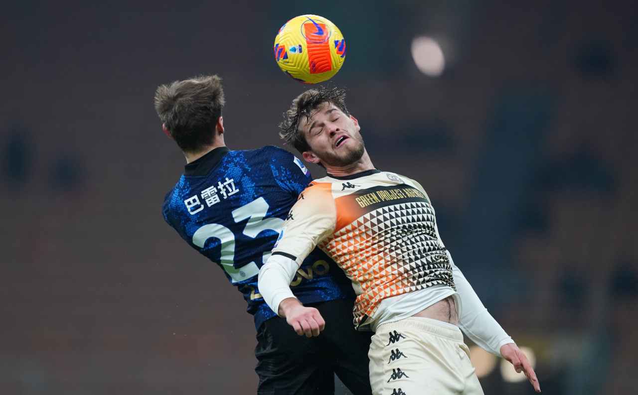 Barella e Ceccaroni a contrasto