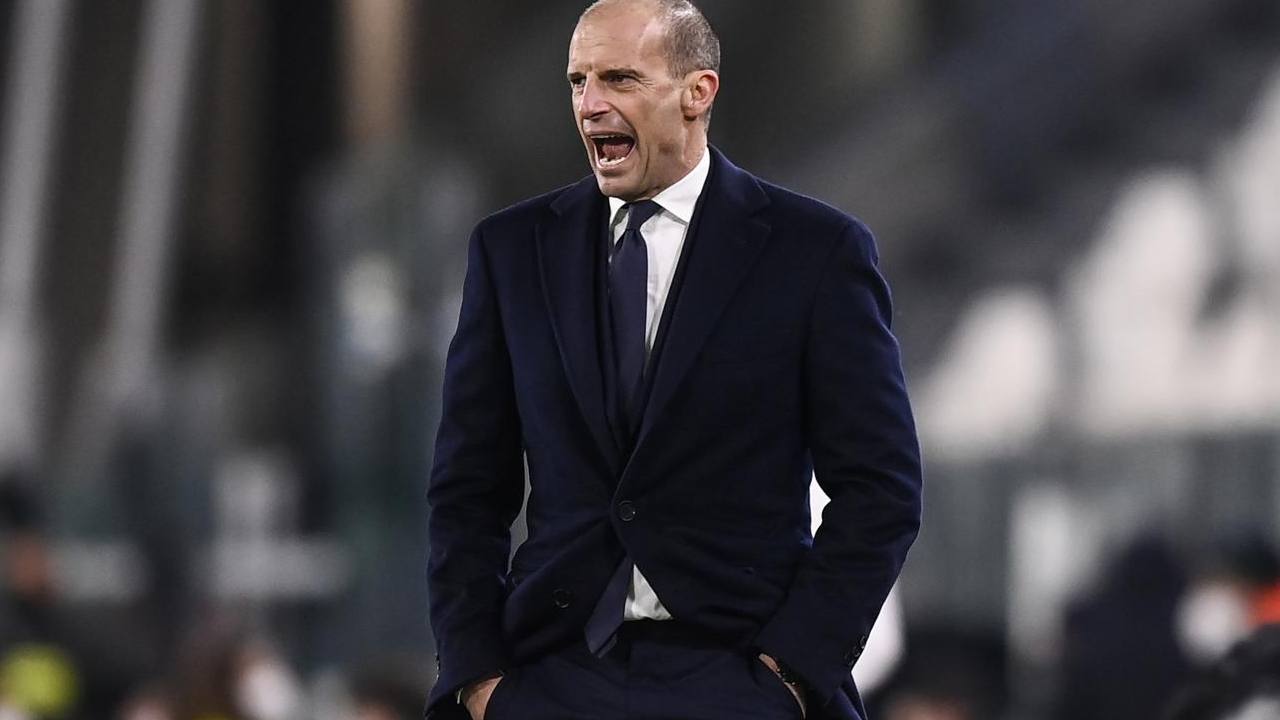 Allegri in panchina