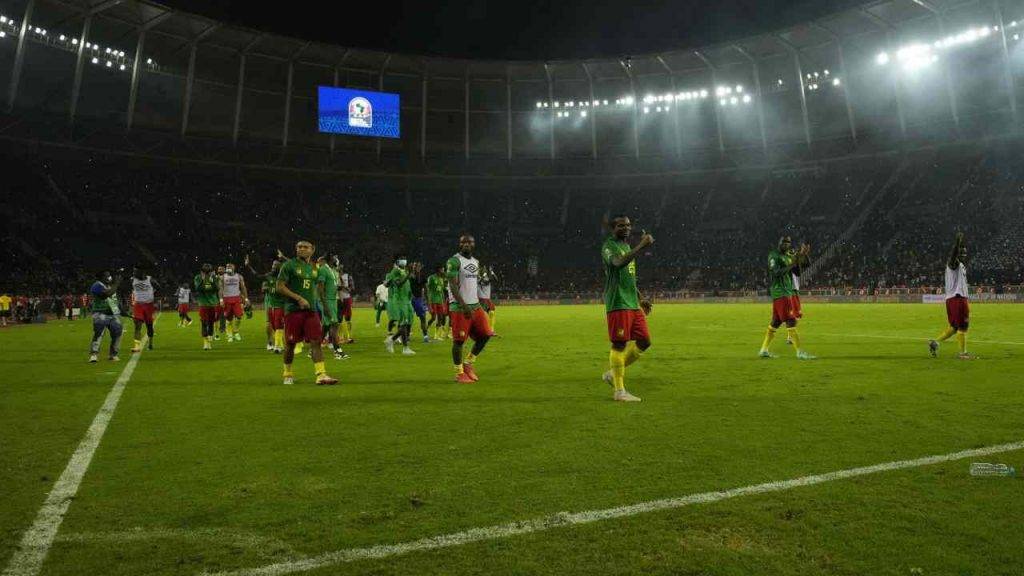 Un match di Coppa d'Africa