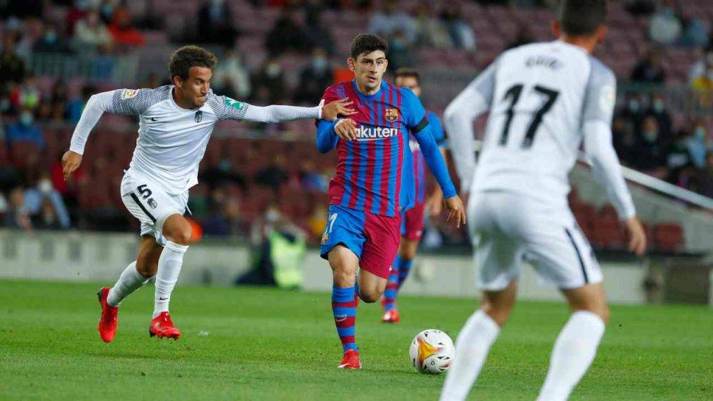 Demir con la maglia del Barcellona