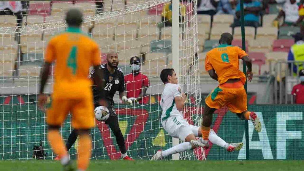 Franck Kessie con la Costa d'Avorio