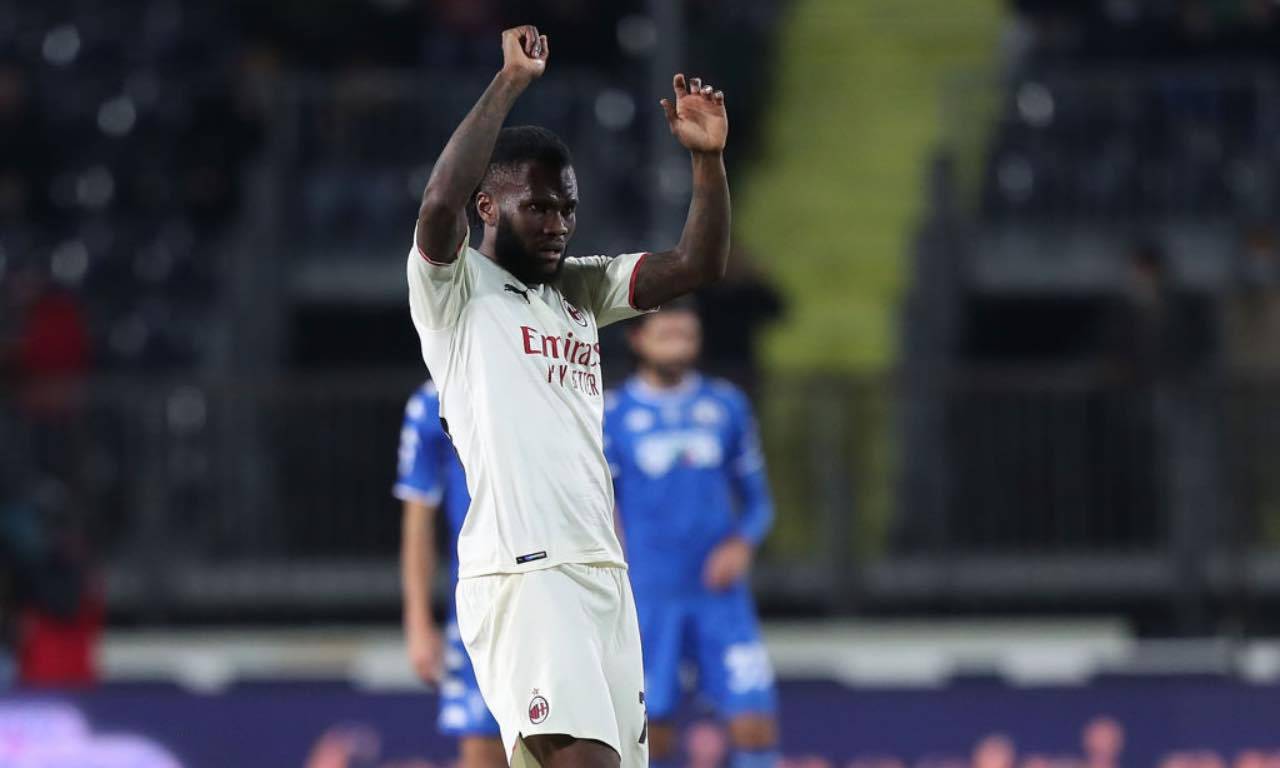 Kessie in Empoli-Milan 