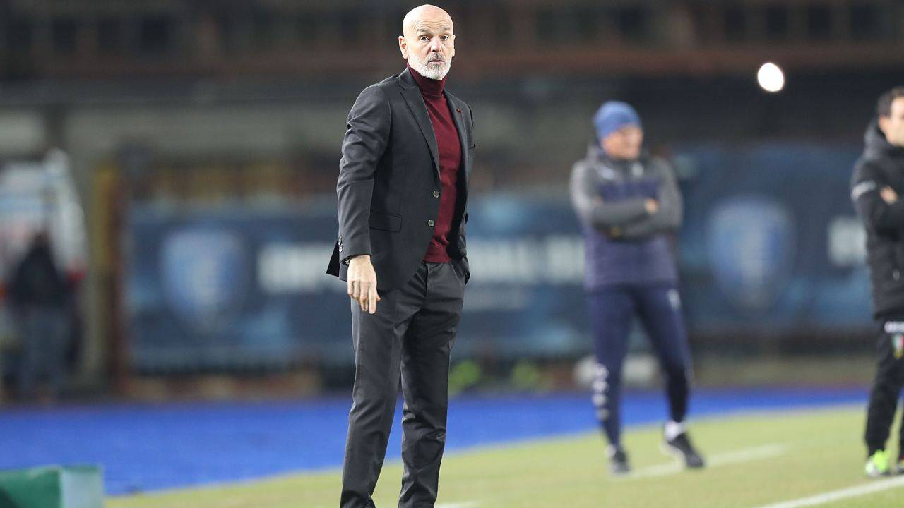 Stefano Pioli pensieroso