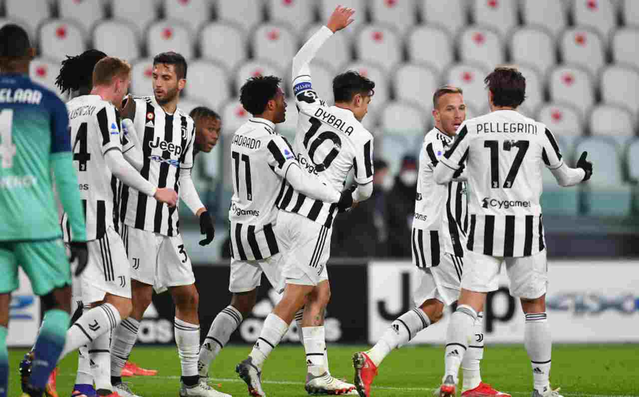 Esultanza Juventus 