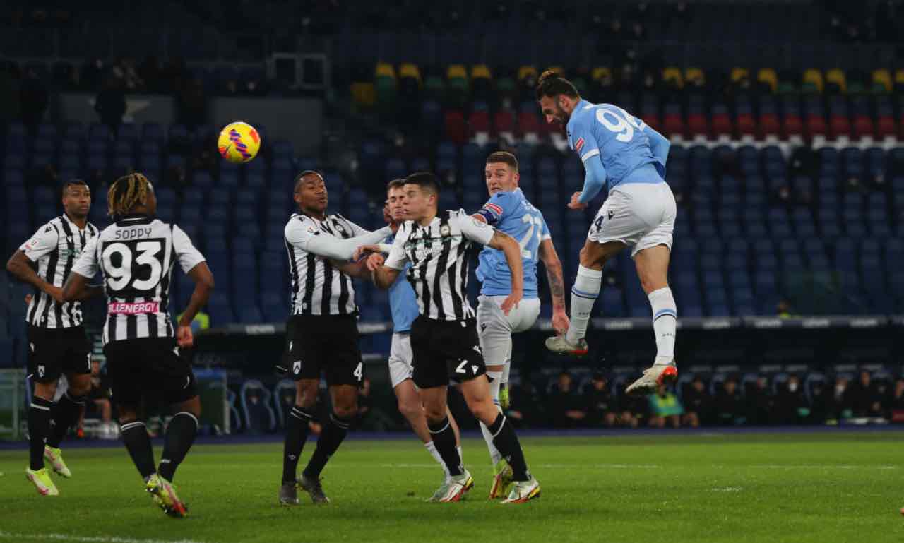 Muriqi in Udinese-Lazio 