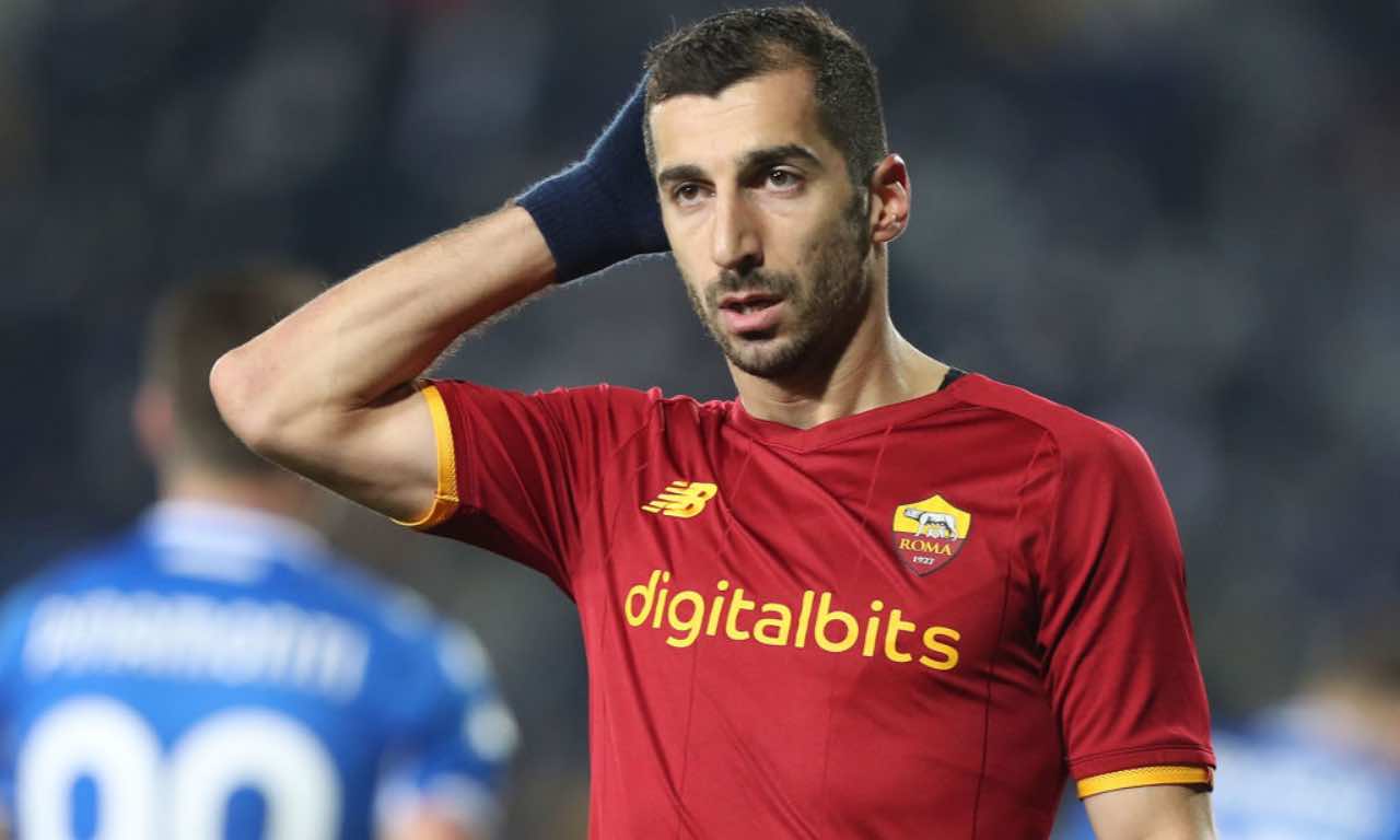 Mkhitaryan in Empoli-Roma