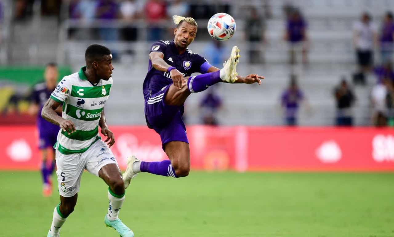 Nani in campo con l'Orlando City 