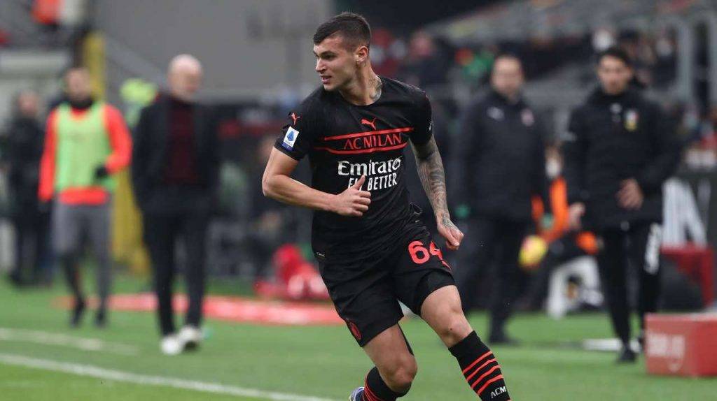 Pellegri in campo