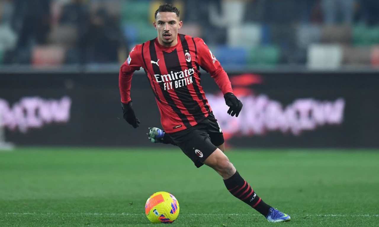 Bennacer in Udinese-Milan