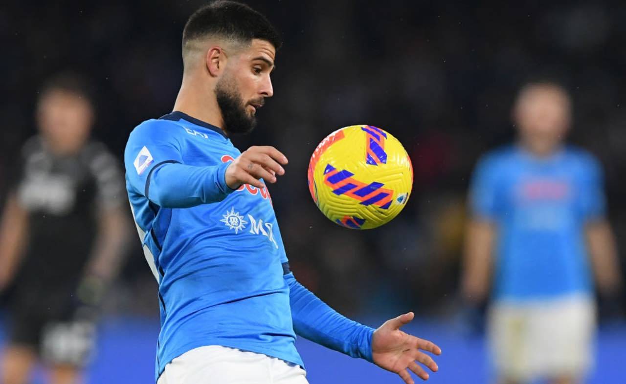 Lorenzo Insigne in Napoli-Empoli