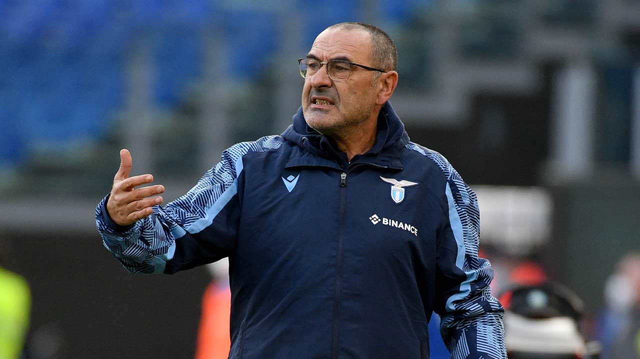 Sarri in panchina