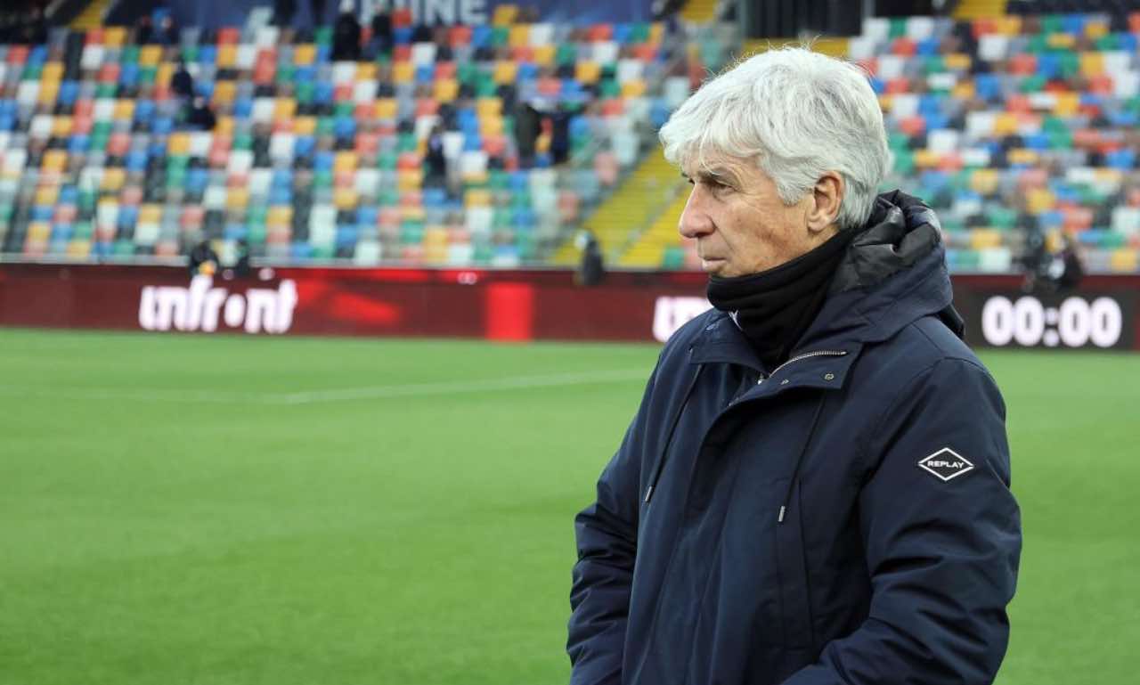 Gasperini in Udinese-Atalanta