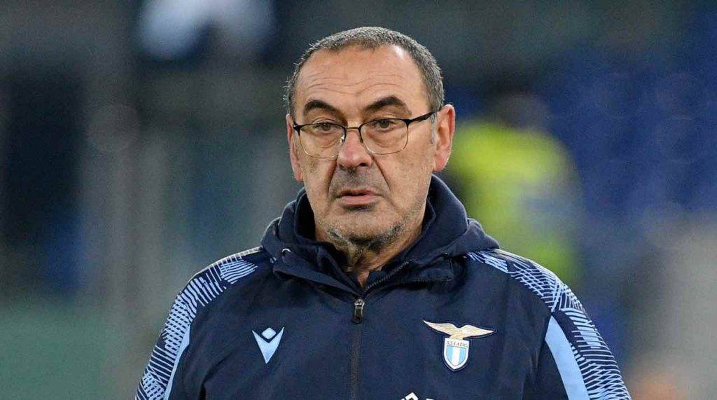 Il tecnico della Lazio Sarri riflette