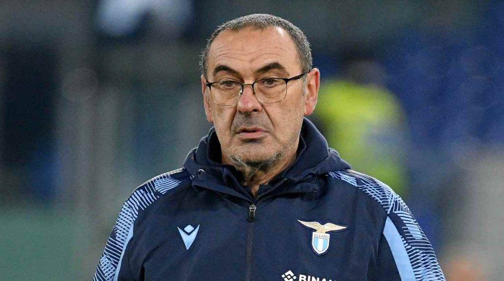 Il tecnico della Lazio Sarri riflette