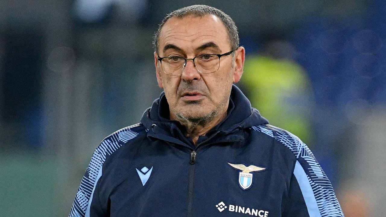 Maurizio Sarri pensieroso