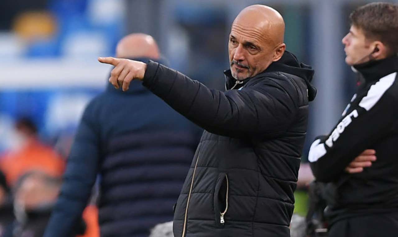 Spalletti in Napoli-Salernitana