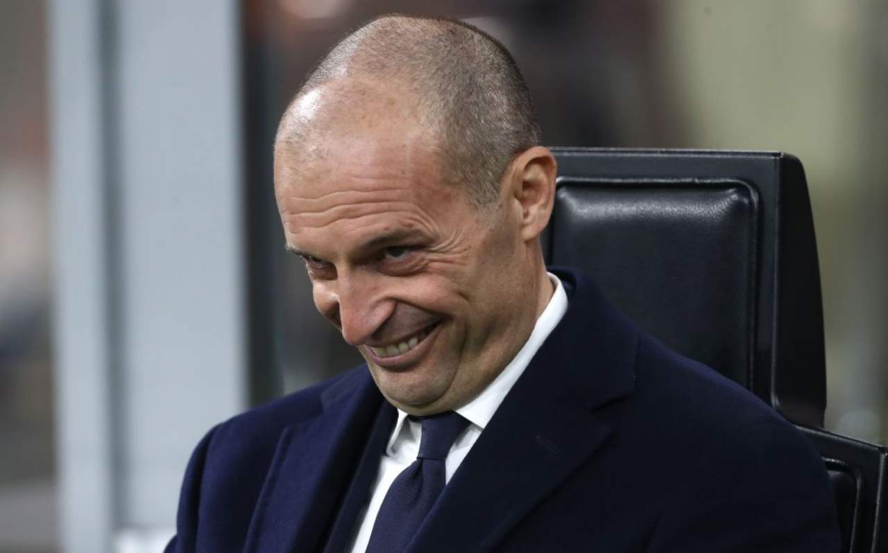 Allegri sorride