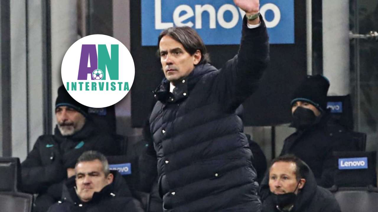 Simone Inzaghi in panchina