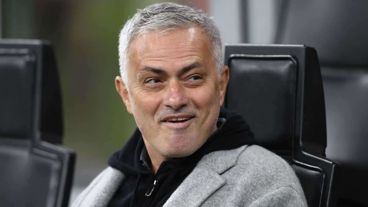 Mourinho sorridente