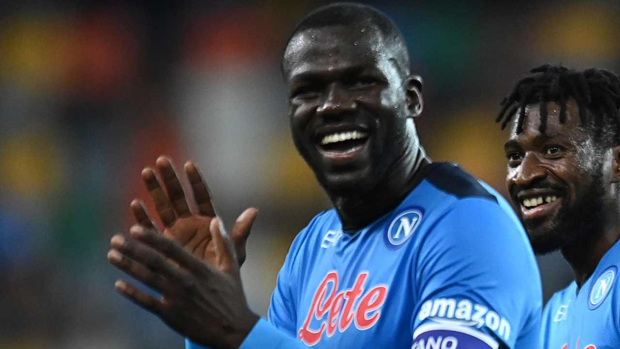 Koulibaly e Anguissa sorridenti