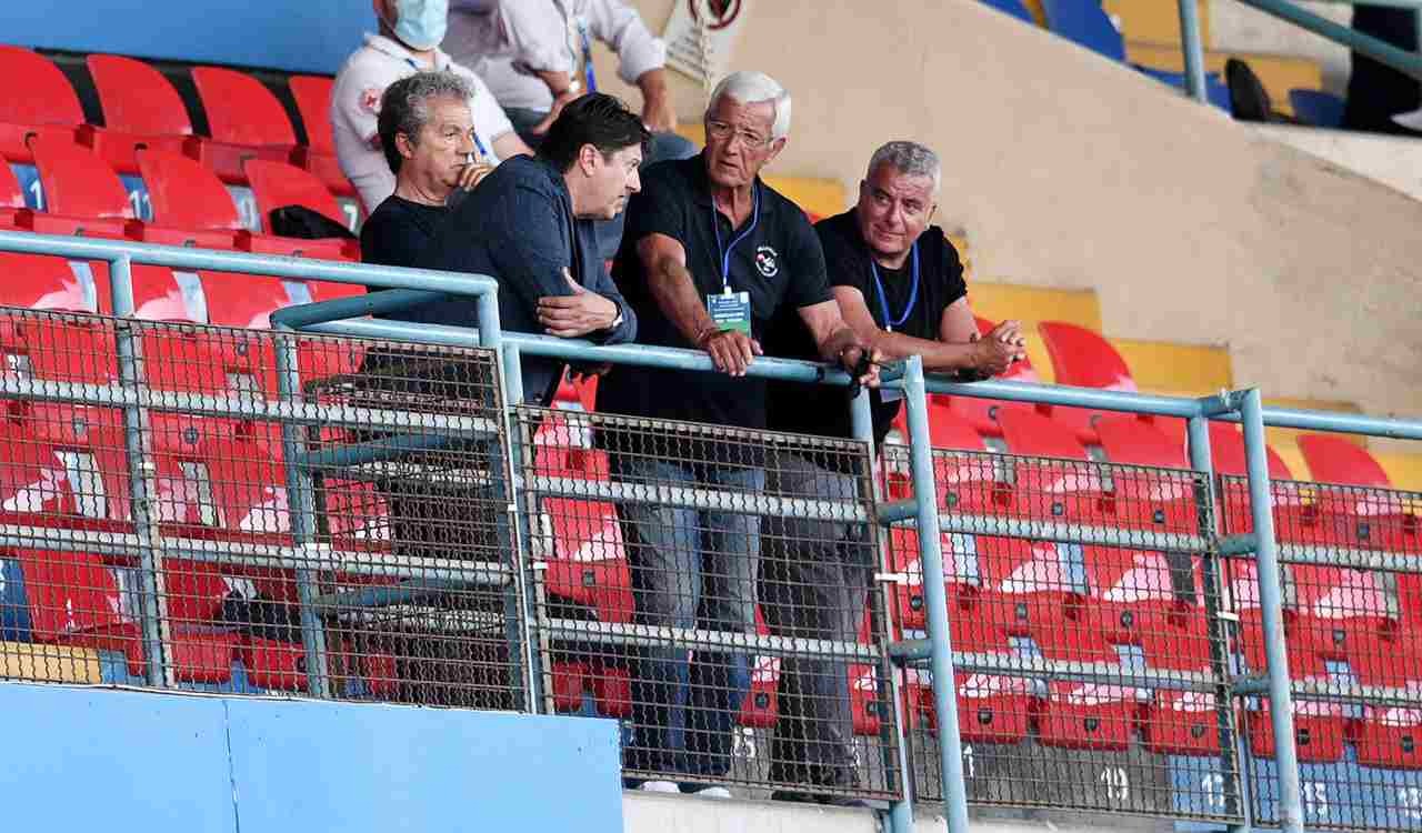 Lippi in tribuna