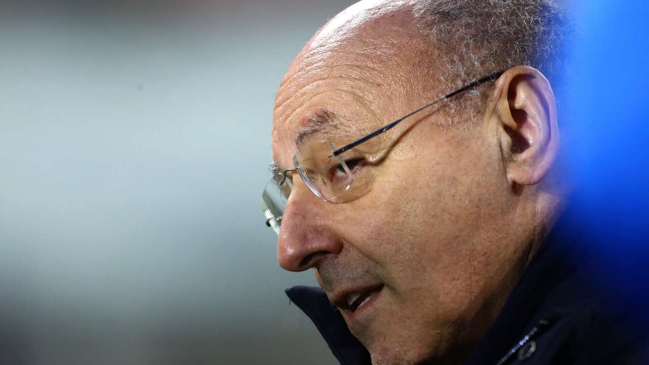 Marotta in tribuna