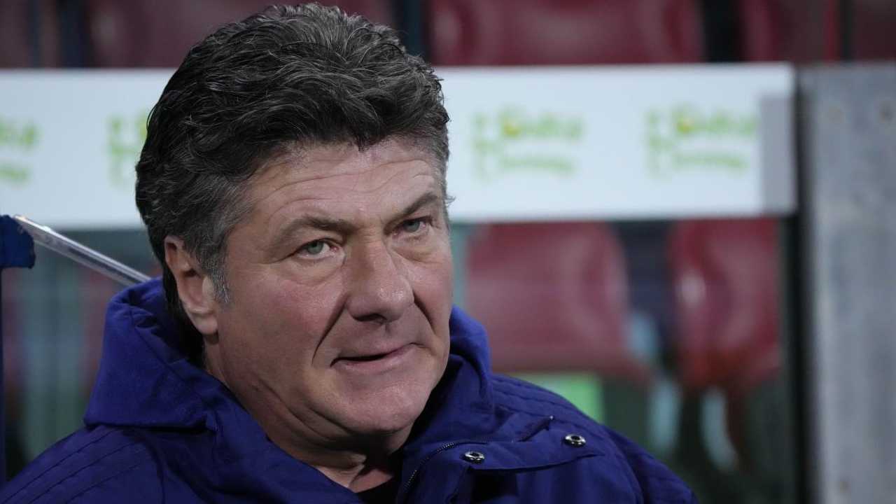 Mazzarri in panchina