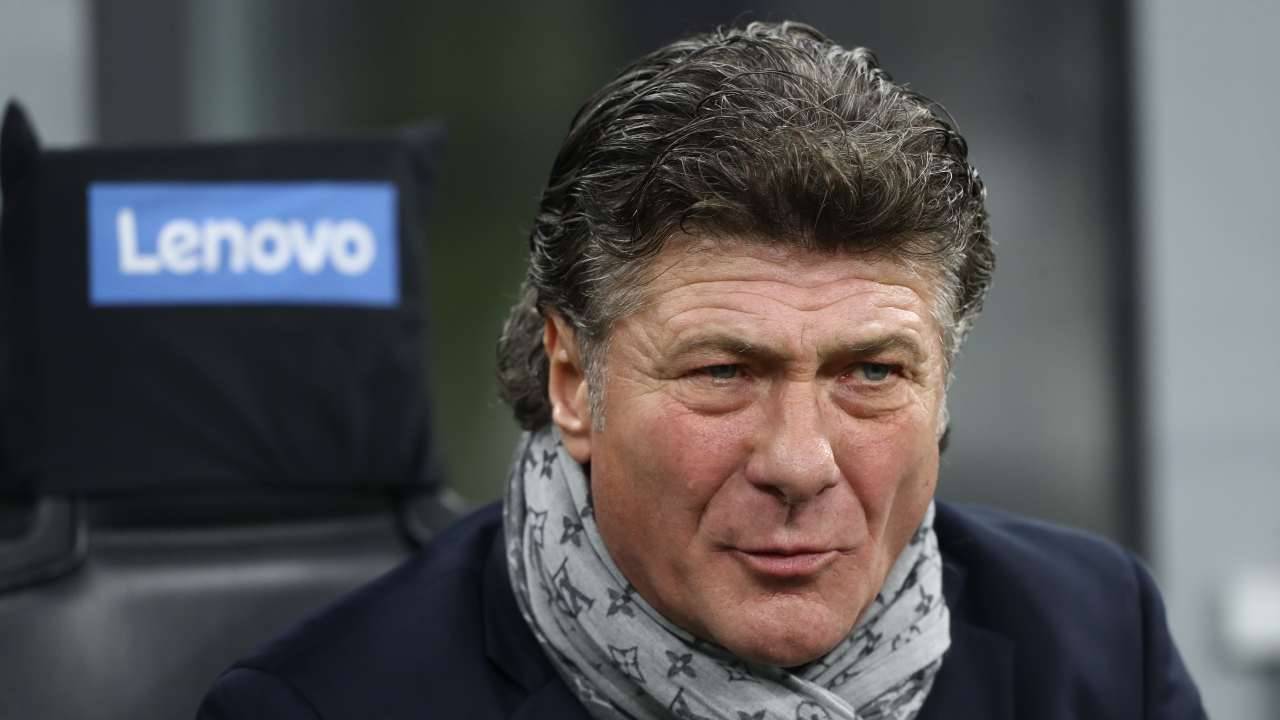 Mazzarri in panchina