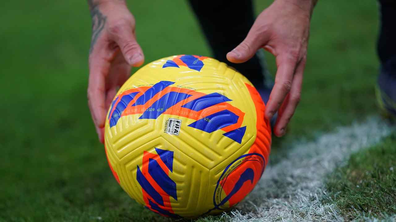 Il pallone utilizzato per Inter-Empoli di Coppa Italia