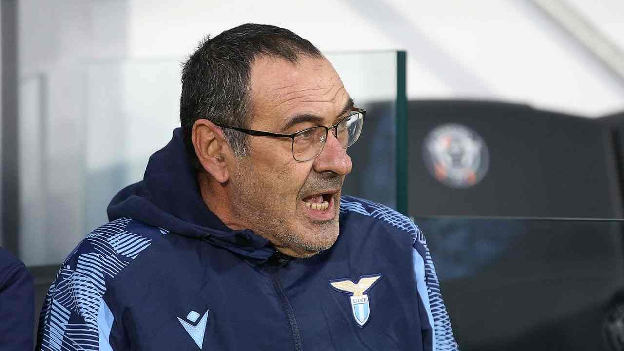 Sarri in panchina