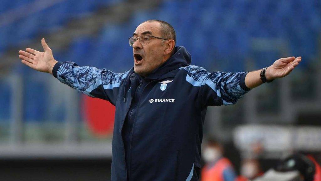 Maurizio Sarri tecnico della Lazio
