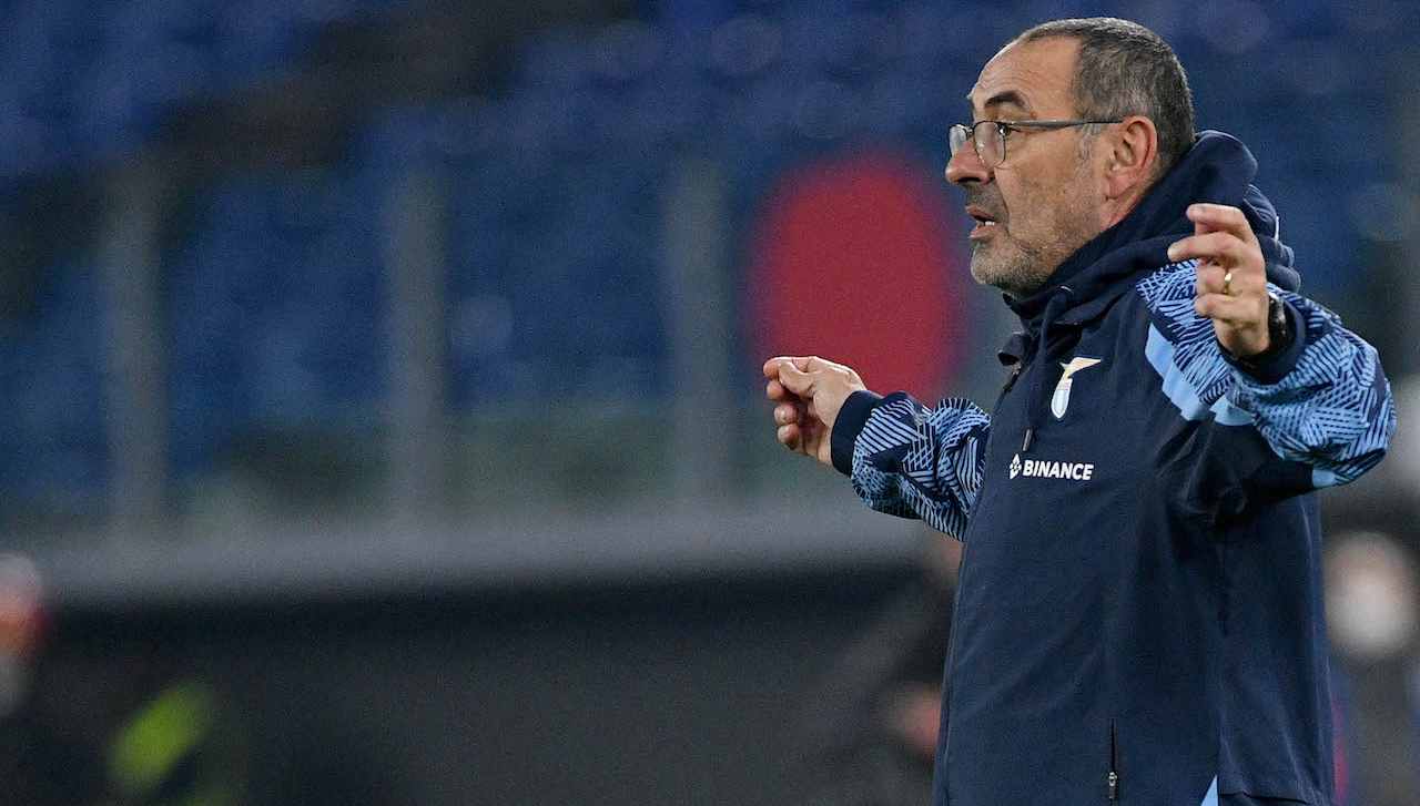 Lazio-Atalanta, Sarri comunica dalla panchina