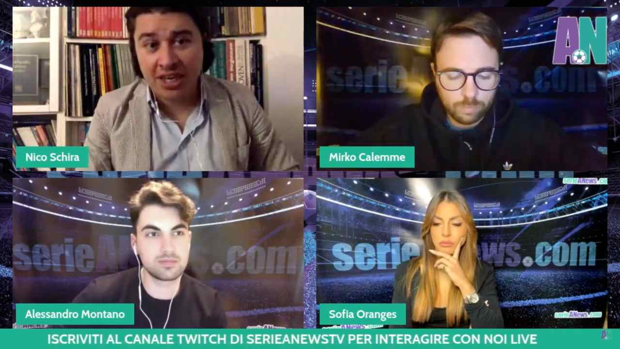 Schira in diretta a SerieANewsTV