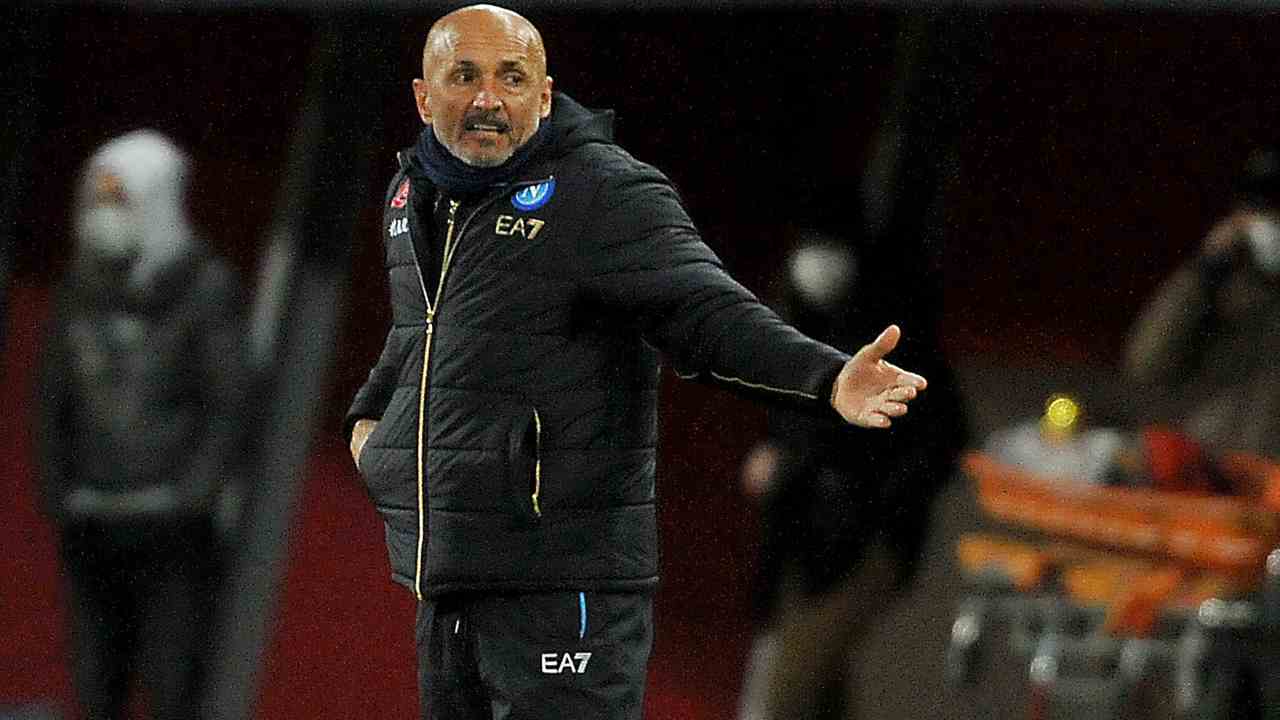 Luciano Spalletti perplesso