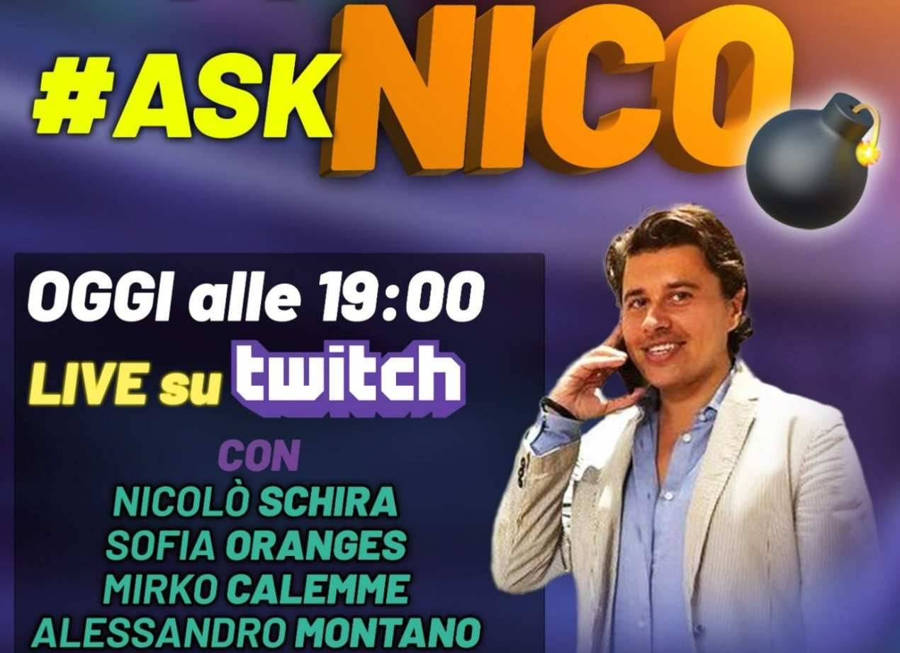 #askNICO, live su SerieANewsTV