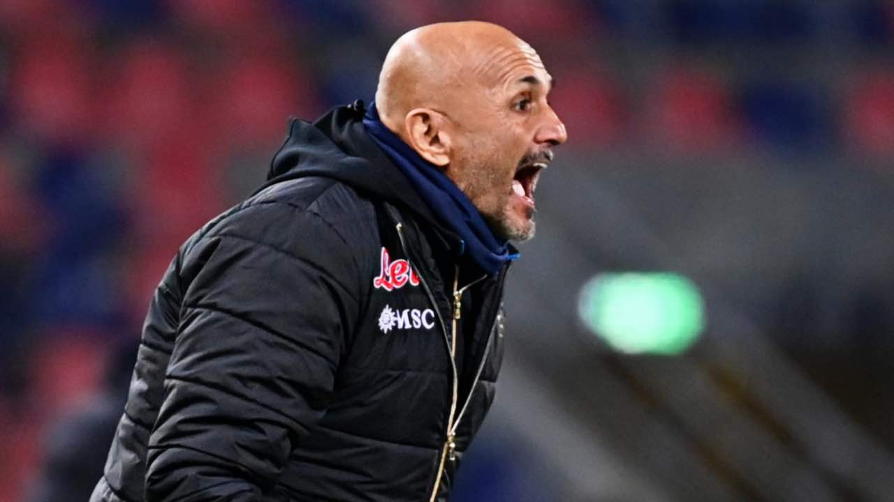 Luciano Spalletti incita i suoi