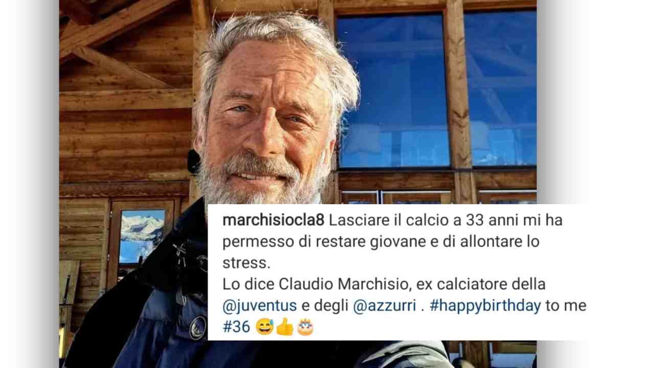 Marchisio sui social