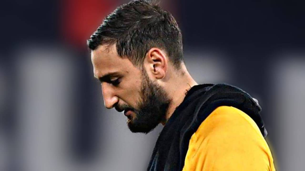 Donnarumma a testa bassa